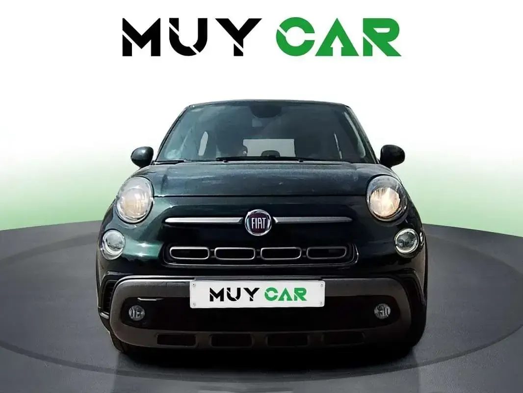 Usado Fiat 500L Cross 120 CV (88 kW) 2018 Verde Monovolumen