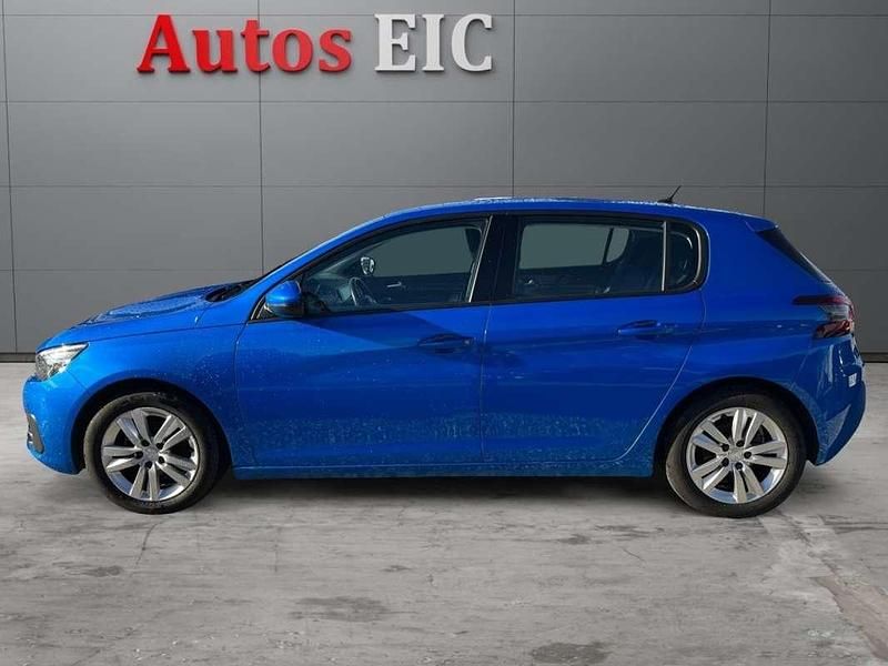 Usado Peugeot 308 Active 100 CV (73 kW) 2021 Azul Utilitario