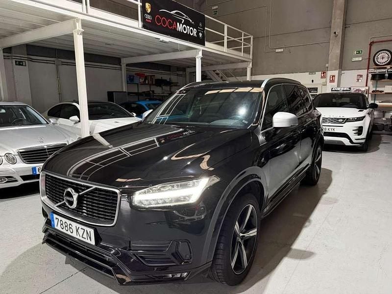 Negro Usado 2019 Volvo XC90 R-Design SUV | 29.999 € (Precio justo) - Imagen 1/4