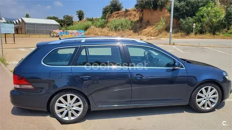 Usado VW Golf VI Sport 122 CV (89 kW) 2010 Azul Utilitario