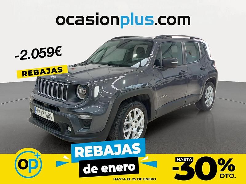 Gris / plata Usado 2024 Jeep Renegade Altitude SUV | 22.650 € (Precio justo) - Imagen 1/4