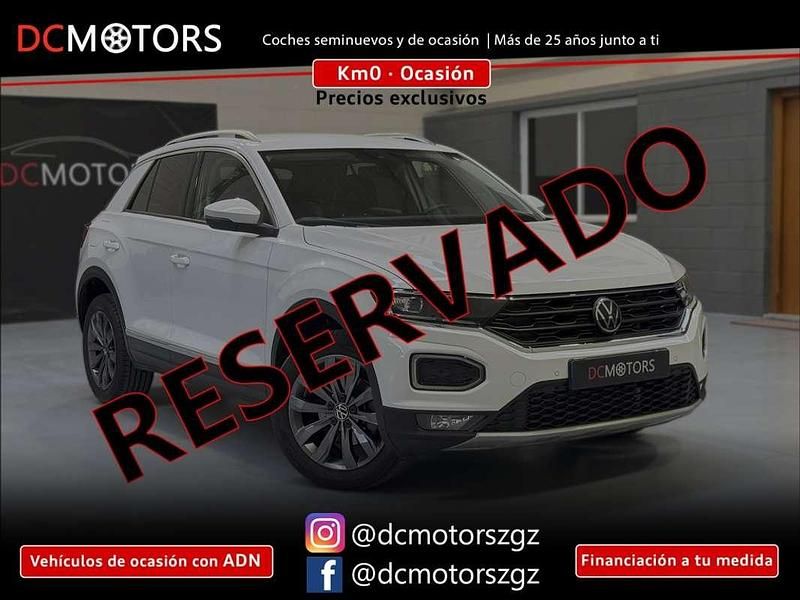 Blanco Usado 2021 VW T-Roc Sport SUV | 21.900 € (Buen precio) - Imagen 1/4