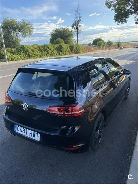 Usado VW Golf VII GTD 184 CV (135 kW) 2014 Negro Berlina