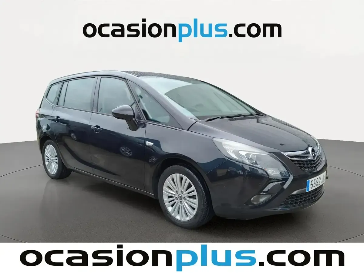 Usado Opel Zafira Selective 136 CV (100 kW) 2016 Negro Monovolumen