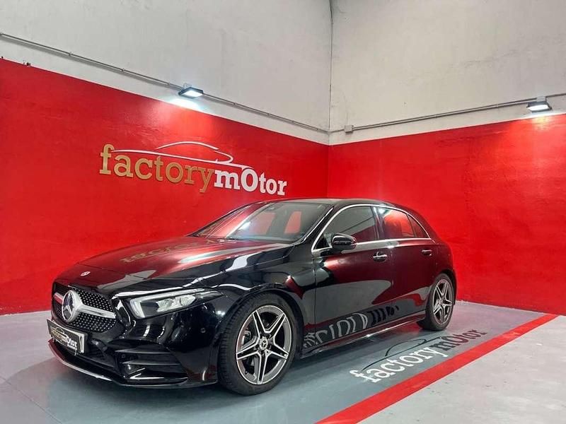 Usado Mercedes A200 150 CV (110 kW) 2021 Negro Utilitario