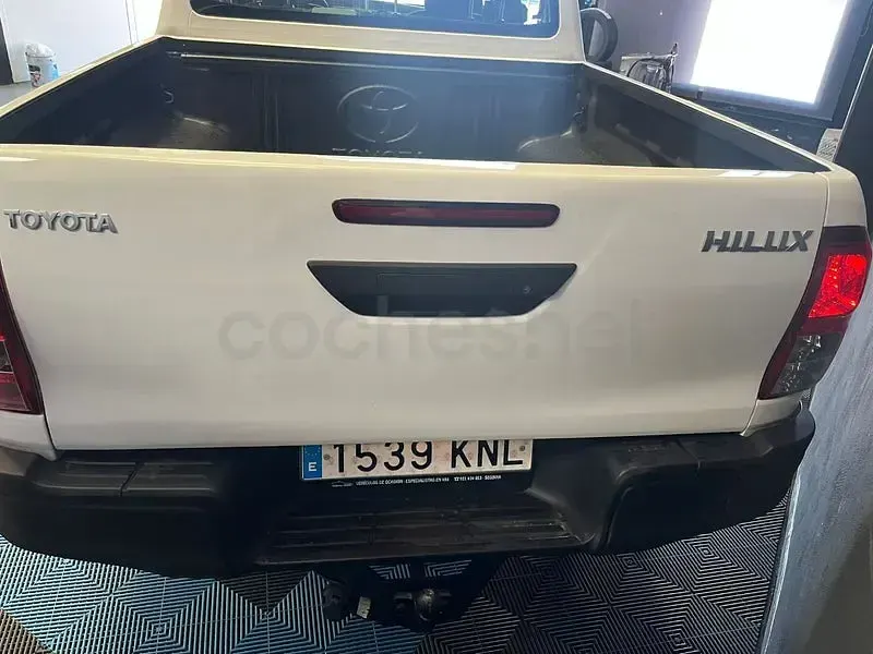 Usado Toyota HiLux 150 CV (110 kW) 2018 Blanco Pickup/Camioneta