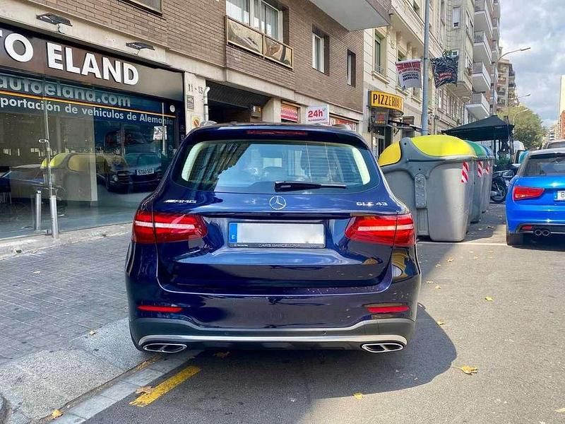 Usado Mercedes GLC43 AMG AMG 367 CV (269 kW) 2017 Azul SUV