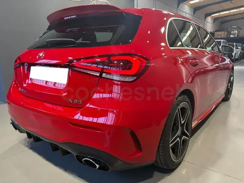 Usado Mercedes A35 AMG 306 CV (225 kW) 2020 Rojo Berlina