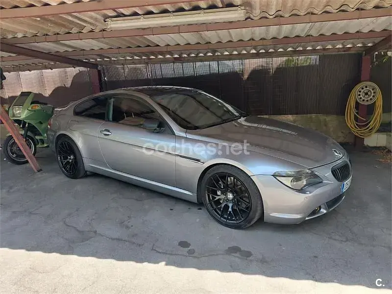 Usado BMW 645 333 CV (244 kW) 2004 Gris / plata Coupe