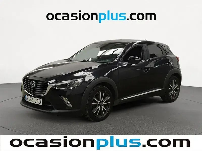 Negro Usado 2015 Mazda CX-3 Luxury SUV | 14.900 € (Precio justo) - Imagen 1/4