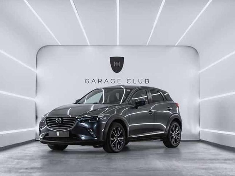 Gris Usado 2017 Mazda CX-3 Luxury SUV | 15.099 € (Precio justo) - Imagen 1/4