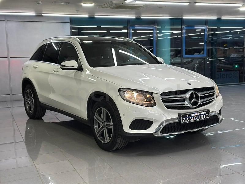 Usado Mercedes GLC220 170 CV (125 kW) 2018 Blanco SUV