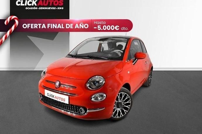 Negro Usado 2023 Fiat 500 Utilitario | 10.400 € (Buen precio) - Imagen 1/4