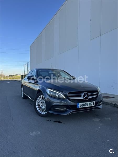 Usado Mercedes C220 Elegance 170 CV (125 kW) 2014 Gris / plata Berlina
