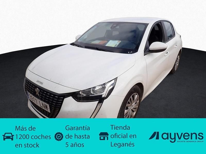 Usado Peugeot 208 Active 100 CV (73 kW) 2021 Blanco Utilitario