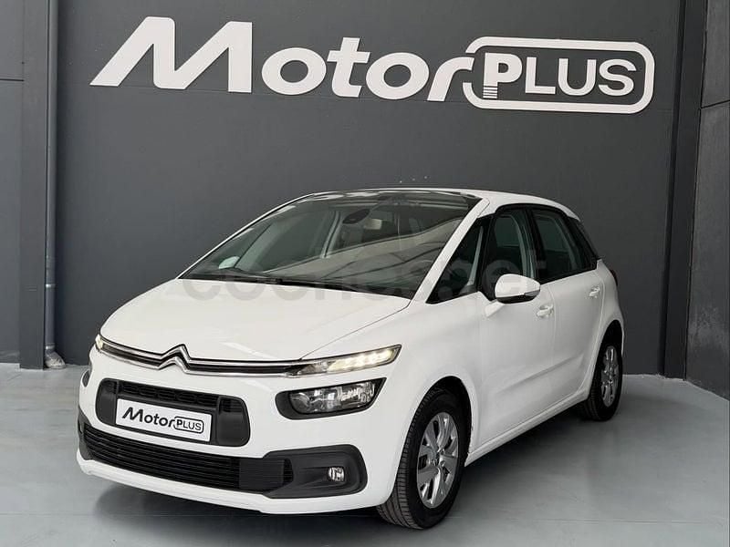 Usado Citroën C4 SpaceTourer Shine 120 CV (88 kW) 2018 Blanco Monovolumen