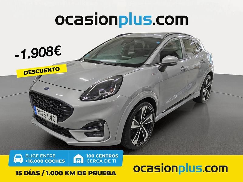 Gris Usado 2021 Ford Puma ST-Line SUV | 20.990 € (Caro) - Imagen 1/4