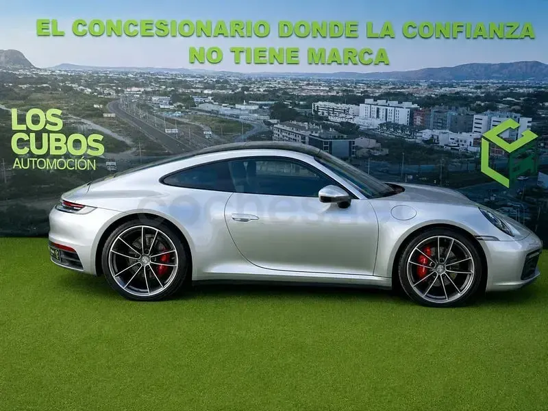 Usado Porsche 911 Carrera 385 CV (283 kW) 2023 Gris / plata Coupe
