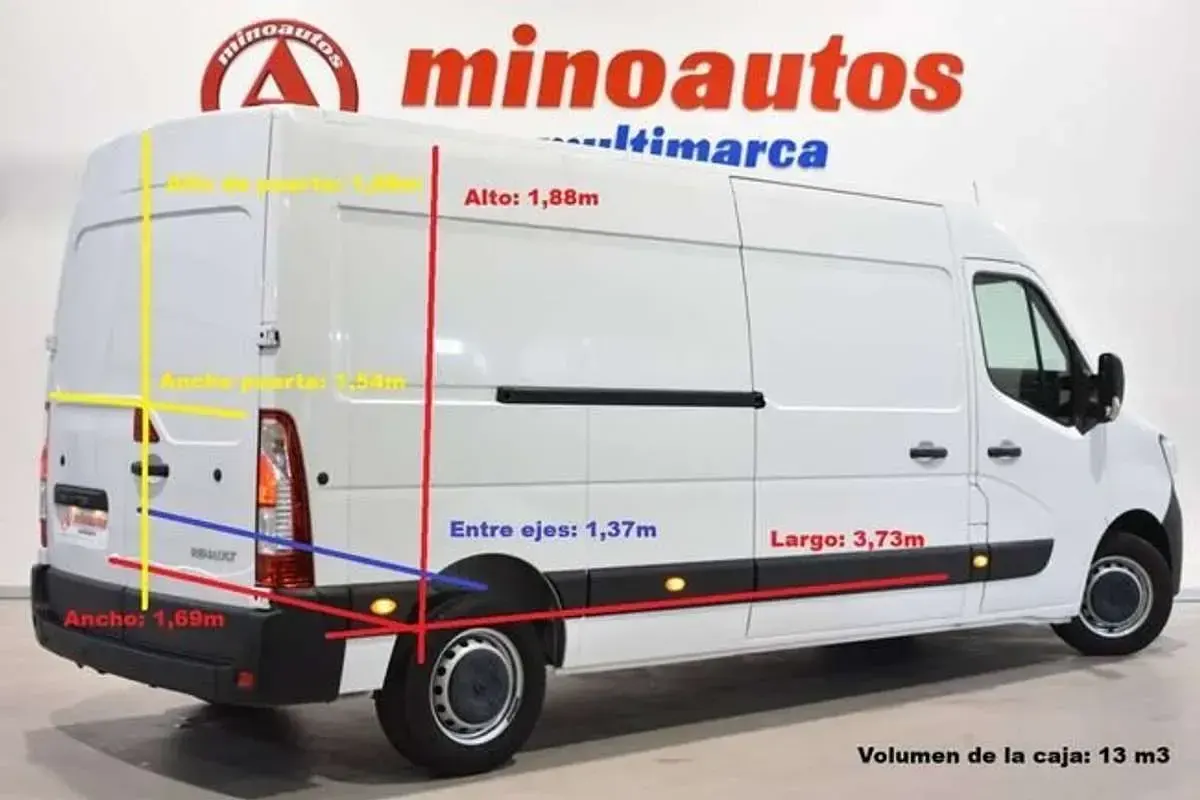 Usado Renault Master 135 CV (99 kW) 2015 Blanco Van