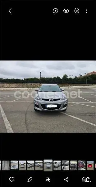 Käytetty Mazda CX-7 Luxury 173 HP (127 kW) 2010 Harmaa Katumaasturi