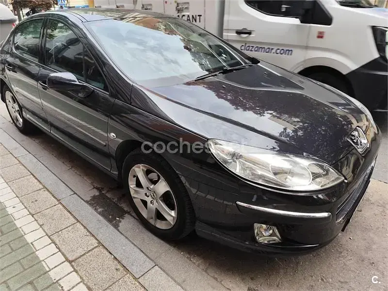 Usado Peugeot 407 Sport 136 CV (100 kW) 2007 Negro Berlina