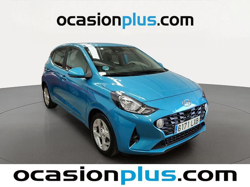 Usado Hyundai i10 67 CV (49 kW) 2022 Azul Utilitario