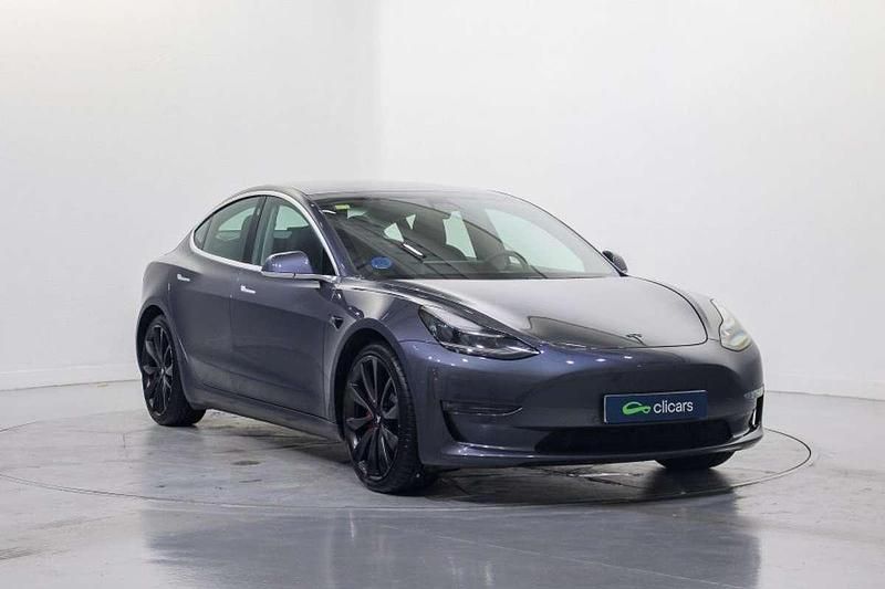 Usado Tesla Model 3 Performance 377 kW (513 CV) 2019 Gris Berlina