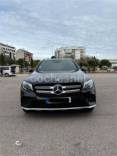 Usado Mercedes GLC250 AMG line 204 CV (150 kW) 2016 Negro SUV