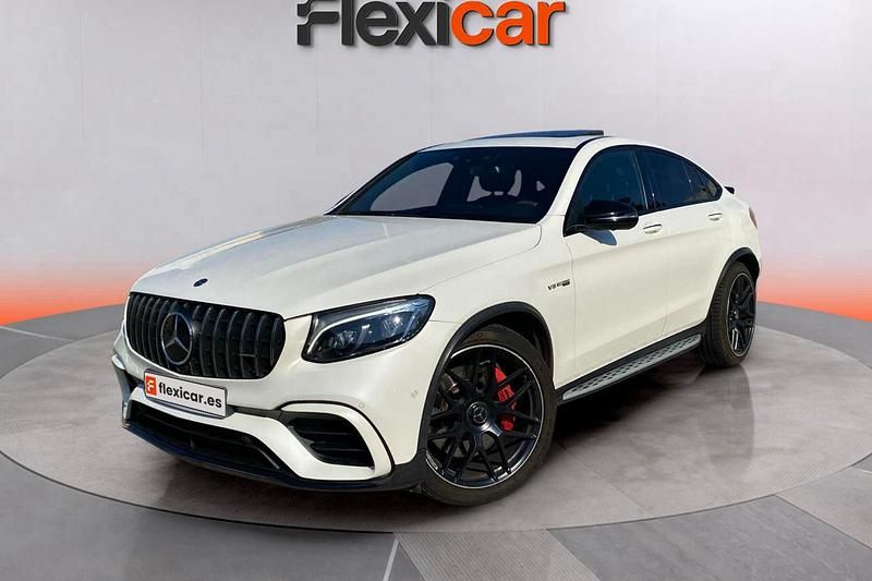Usado Mercedes GLC63 AMG AMG 510 CV (375 kW) 2018 Blanco Coupe