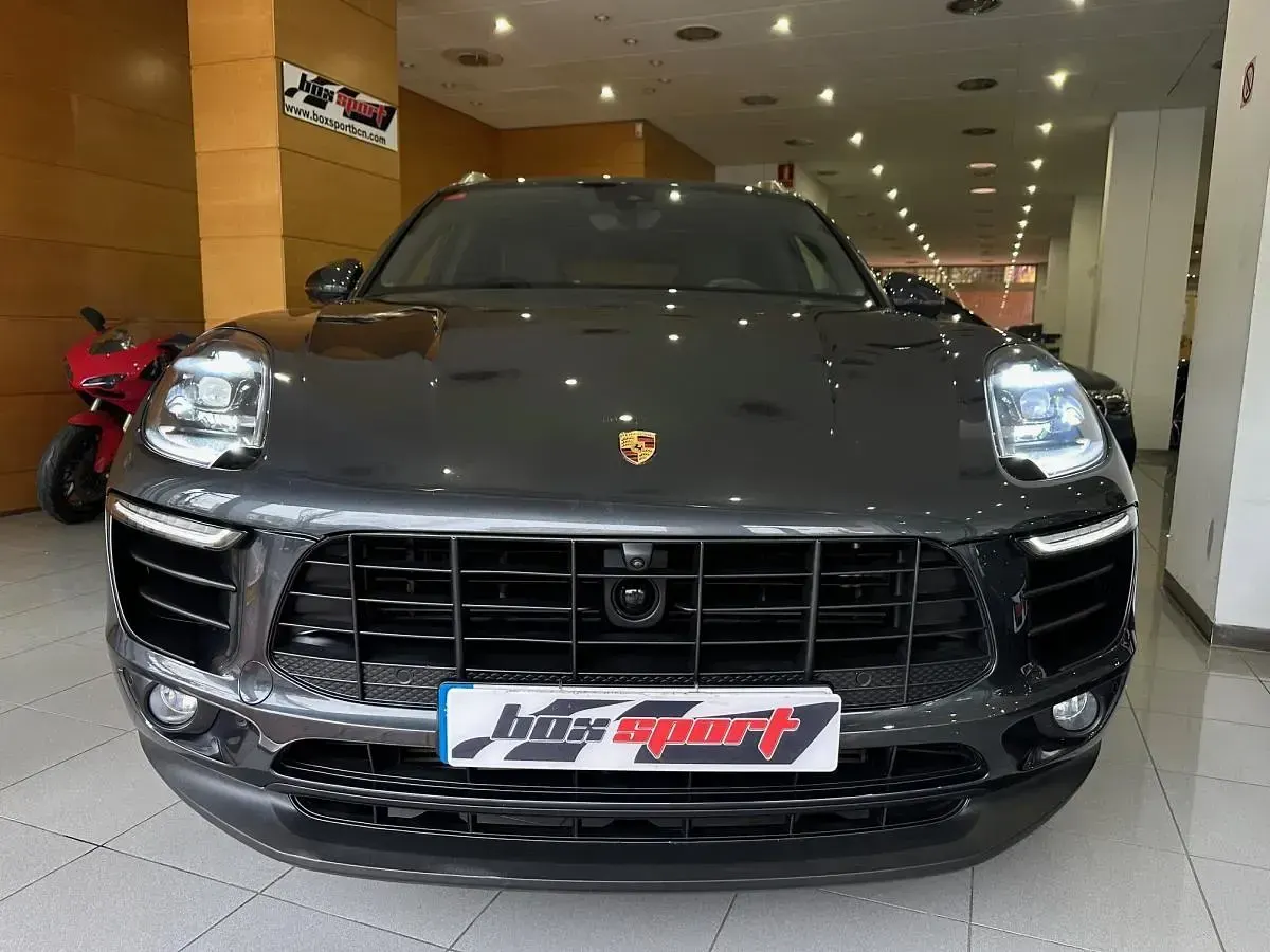 Usado Porsche Macan S Diesel 258 CV (189 kW) 2016 Gris metalizado SUV