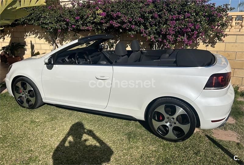 Usado VW Golf Cabriolet GTI 210 CV (154 kW) 2014 Blanco Descapotable
