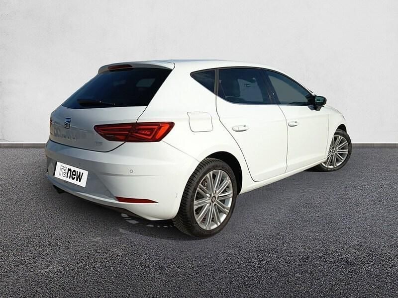 Usado Seat Leon XCELLENCE 150 CV (110 kW) 2017 Blanco Berlina