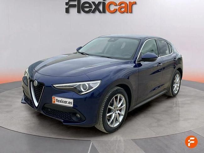 Usado Alfa Romeo Stelvio 180 CV (132 kW) 2017 Azul SUV