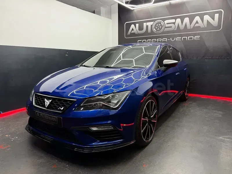 Brugt Seat Leon CUPRA 300 HK (220 kW) 2018 Blå Hatchback