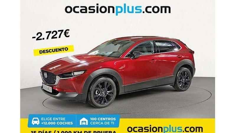 Rojo Usado 2023 Mazda CX-30 Homura-Line SUV | 27.272 € (Un poco caro) - Imagen 1/1