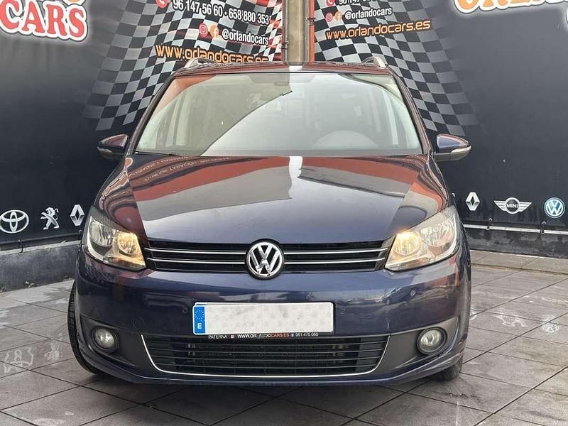 Usado VW Touran Edition 105 CV (77 kW) 2012 Azul Monovolumen
