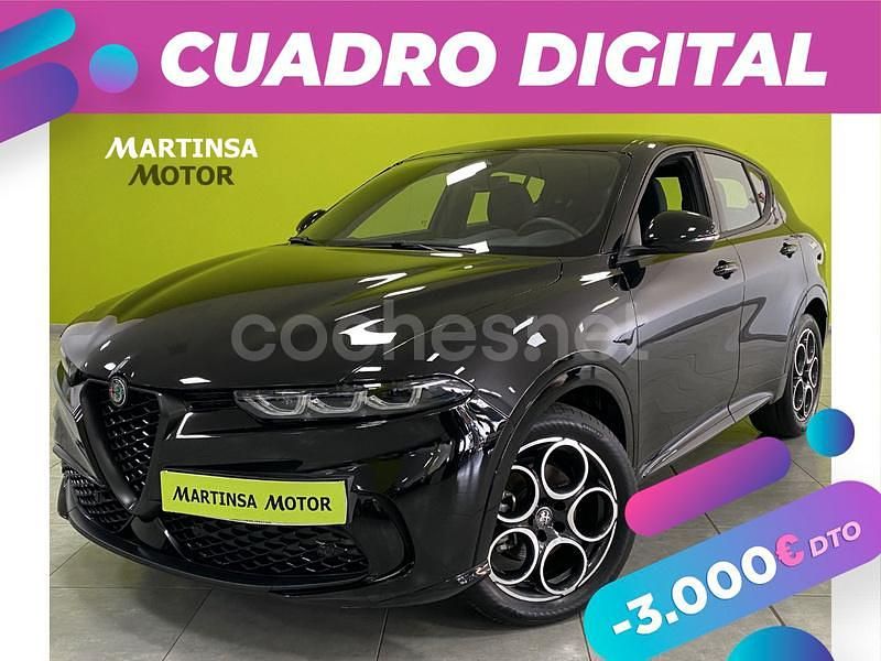 Negro Usado 2024 Alfa Romeo Tonale Sprint SUV | 28.300 € (Precio justo) - Imagen 1/4