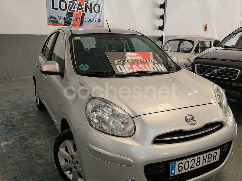 Usado Nissan Micra Acenta 80 CV (58 kW) 2012 Gris / plata Berlina