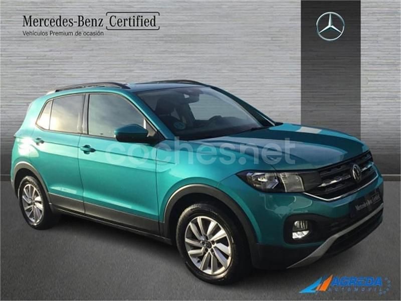 Usado VW T-Cross Advance 110 CV (80 kW) 2023 Azul SUV