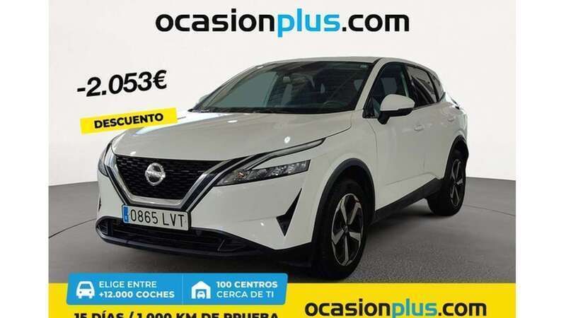 Blanco Usado 2021 Nissan Qashqai N-Connecta SUV | 20.537 € (Precio justo) - Imagen 1/4