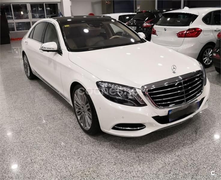 Usado Mercedes S500 455 CV (334 kW) 2014 Blanco Berlina