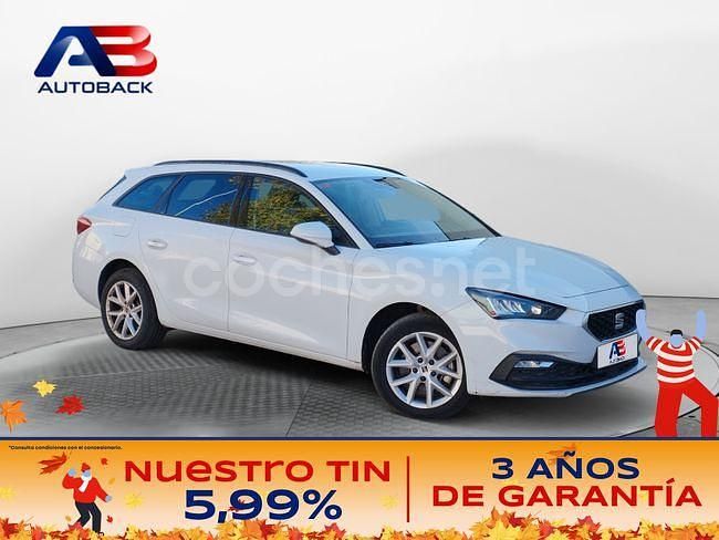 Blanco Usado 2021 Seat Leon Style Familiar | 14.900 € (Precio justo) - Imagen 1/2