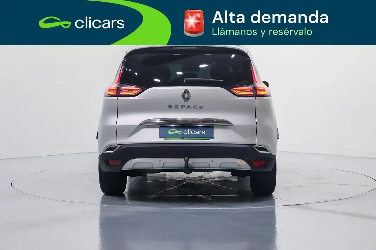 Begagnad Renault Espace 160 HK (117 kW) 2017 Grå Minibuss