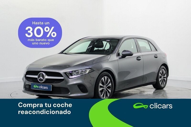 Gris Usado 2021 Mercedes A200 Berlina | 25.490 € (Precio justo) - Imagen 1/4