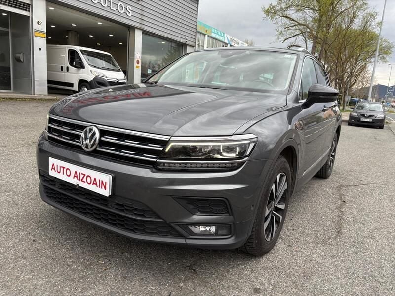 Gris Usado 2019 VW Tiguan Advance SUV | 18.990 € (Precio justo) - Imagen 1/4