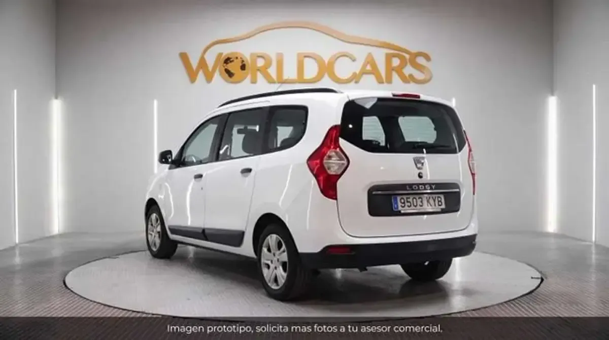 Usado Dacia Lodgy Comfort 95 CV (69 kW) 2019 Blanco Monovolumen