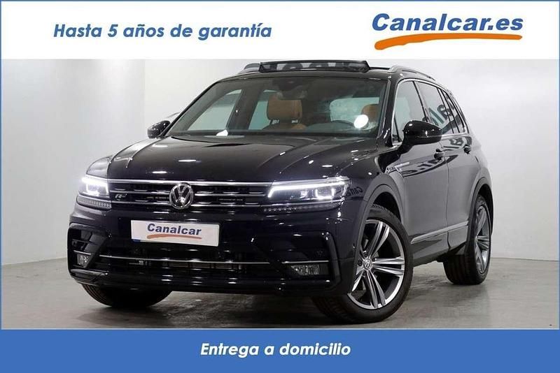 Usado VW Tiguan Sportline 150 CV (110 kW) 2020 Negro SUV