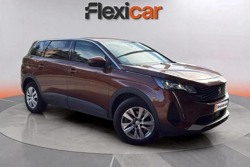 Marrón Usado 2020 Peugeot 5008 Active Monovolumen | 20.990 € (Precio justo) - Imagen 1/4