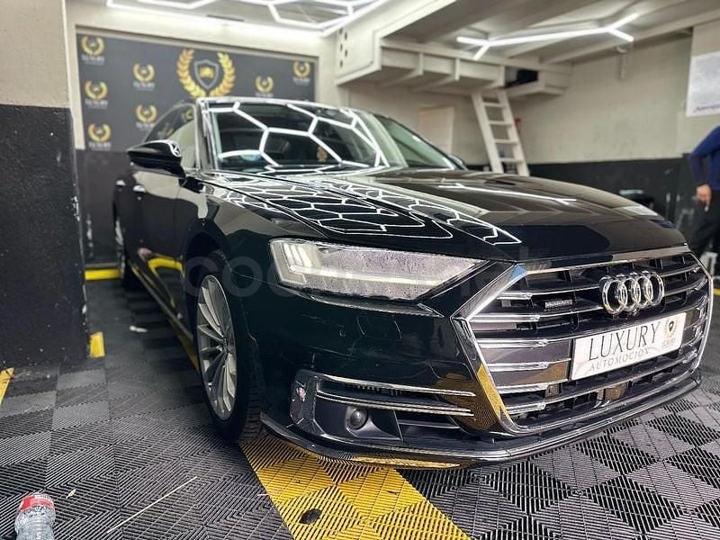 Usado Audi A8 286 CV (210 kW) 2018 Negro Berlina