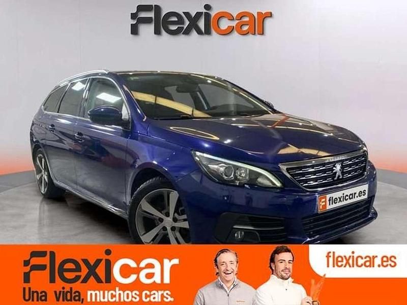Azul Usado 2020 Peugeot 308 Active Familiar | 7970 € (Super precio) - Imagen 1/4